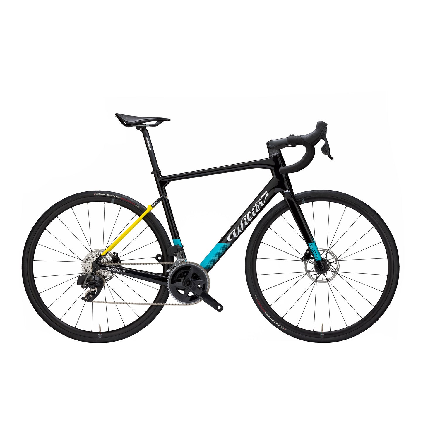 Willier Garda Astana Blau Shimano 105 Di2 Carbon Laufräder